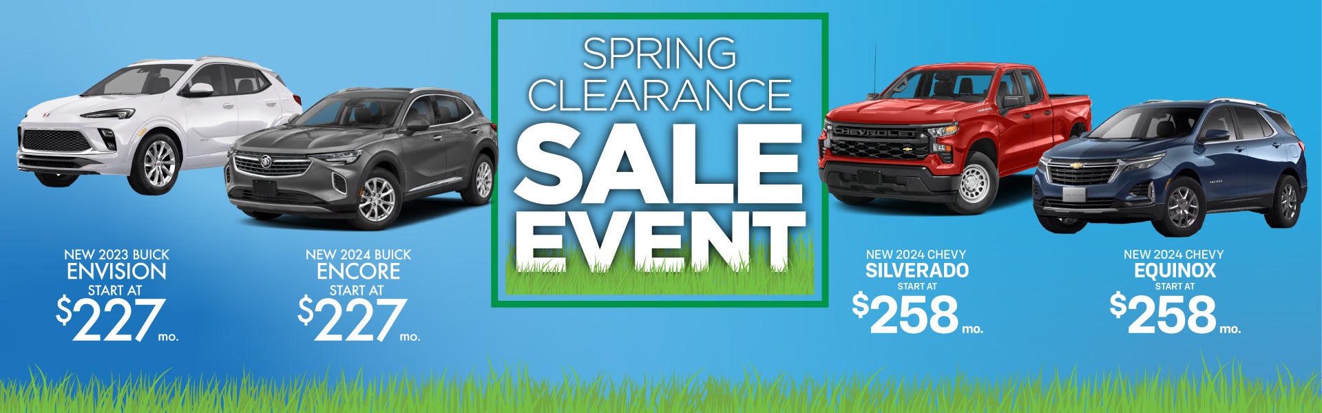 Spring Clearance Event